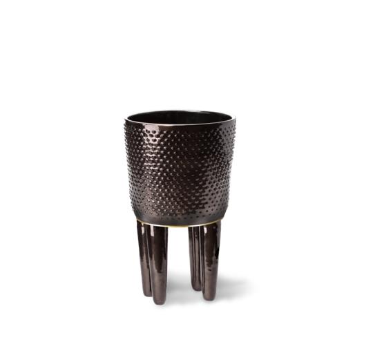DJEMBE Planter w/ Quad Legs Medium